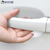 QUENNA 8Pcs TPU Car Door Bowl Sticker Clear Door Bowl Handle Protection Sticker Paint Surface Film A
