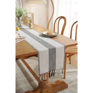 Runner Table Cloth Wide Stripe home table cloth Coffee Table Cloth TV Cabinet Runner Table