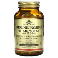 Solgar, Choline/Inositol, 500 mg, 100 Vegetable Capsules (No.3288)