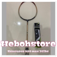 Apacs Sensuous 999 Grip 4U G2 Badminton Racket Strong 35 Lbs Original