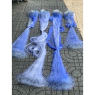 [Inspected] Thai 3-screen fishing net from 90m to 100m long. Height 2m to 70cm