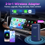 Carlinkit Wireless CarPlay Android Auto  Adapter for Cars with Wired CarPlay Android Auto CP2A-T Enh