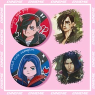 Arcane Caitlyn Vi CaitVi Pin from ENNEMIE with glitter effect