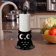 LEOTA Tissue Holder, Wooden Base Desktop Decoration Kitchen Towel Rack, Chef Cute Cartoon Roll Paper