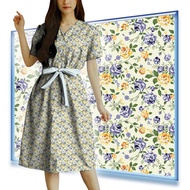 Kain Cotton 100% Dalam Meter Printed Japanese English Silky Fabric - Bidang 45" High Quality Craft C