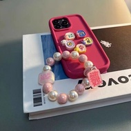 Suitable for IPhone 11 12 Pro Max X XR XS Max SE 7 Plus 8 Plus IPhone 13 Pro Max IPhone 14 15 Pro Max Roseo Colour Phone Case with Mahjong Accessories Interesting Design