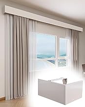 Curtain Track Wall Mount Curtain Pelmet Panel without Tracks, Customize Venetian Blinds Curtain Corn