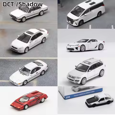 DCT Shadow 1:64 LFA C30 Alphard RWB AE86 Accord Gen7 LFA C30 Alfa Romeo Giulia GTAm Spyde 850Csi 505