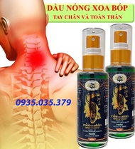 COMBO 4 DẦU NÓNG XOA BÓP TAY CHÂN HIỆU CÁ SẤU CASTLE CROCODILE OIL THAILAND - CAM KẾT HÀNG THẬT THAI