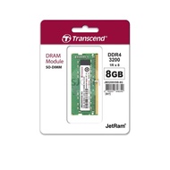 Transcend RAM-Memory DDR4-3200 SO-DIMM 8GB : Transcend - รับประกันตลอดอายุการใช้งาน - มีใบกำกับภาษี-