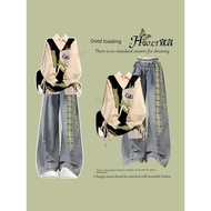 Korean Dopamine Autumn Knitted Suit - Academic Style Outfit