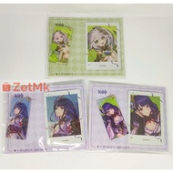 Genshin Impact Polaroid Keychain Set Nahida Raiden