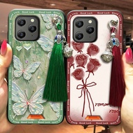 Tassel Bell Phone Case For Blackview BV5300/Pro/Plus/Oscal S70/Pro Anti-knock Protective Phone Pouch