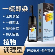 Mifina Fruity Fragrance One Comb Color Hair Dye Popular Color Easy Comb Color Yourself Dye Plant One