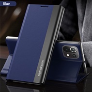 Flip Case For Xiaomi Mi 11 Lite 11 Pro 10T Pro 10T Lite Cover Plating magnetic leather Holder Cover