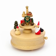 Christmas Tray Wooderful Life Wooden Music Box Christmas Edition (We Wish You a Merry Christmas)