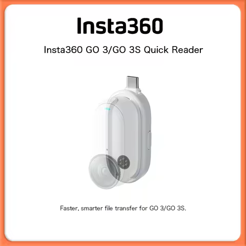 Insta360 GO 3/GO 3S Quick Reader Quickly transfer your files to an external SD card anytime, anywher