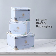 Birthday Cake Box Packaging Box 20cm 27cm 33cm 40cm Square Box Paper Packaging Household Baking Pape