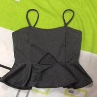 Shimmer Grey Top