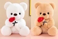 ตุ๊กตาหมี teddy bear ตุ๊กตา ตุ๊กตาวาเลนไทน์ ตุ๊กตาน่ารัก35cm