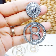 Bros B/Bross button/brooch signature branded import premium/pin hijab