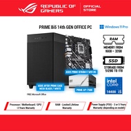PRIME Bi5 14th GEN OFFICE PC BLACK ( INTEL CORE i5 / 16GB RAM / 512GB SSD )