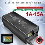 Digital Display Of Aluminum Shell, Adjustable 72-volt Lithium Battery Charger, 84V86V1A-20A High-pow