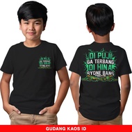 KATUN T-SHIRT WAREHOUSE DIPUJI GA FLY DIHINA BYONE BANG VERSION SG TRUMPET EMERALD - CHILDREN'S T-SH