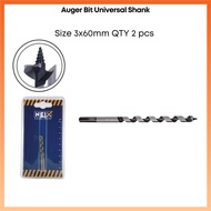 [READY STOCK] Drill Soil Auger Drill Bit Universal Wookworking Auger Bit