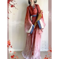春风不语【大乔小乔】汉服女cos袍拖尾交领复原款超仙春