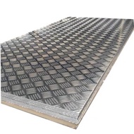 Aluminium Chequered Plate 1.5mm x 5feet x 1feet x 1pcs