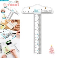 ROXUL T-Square Ruler  Measuring Scale Rule Acrylic Handtool Inch Metric T-Square