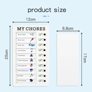 Reusable Daily Task Planing Board My Chores Memo Plastic Board Reusable Checklist Daily Planner To D