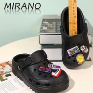 New Kids Clogs Shoes Flat Sandals Plain Colour Classic Clog For Boy Girl Kids Can Use