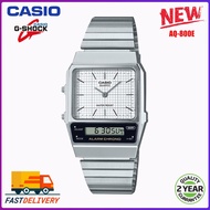 AQ800EG New Classic Vintage Watch Stainless DUAL-DISPLAY Watch Waterproof