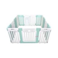 คอกสุนัขเพ็ทโฮม HOSTAIL L สีเขียวขาว (1179692)