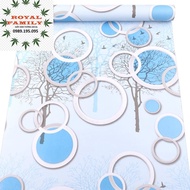 (free gluing tool) 10 meter roll of 3D patterned wallpaper (3 colors)