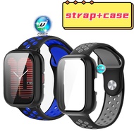 Amazfit Active strap Silicone strap for Amazfit Active Smart Watch strap Sports wristband Amazfit Active case Screen protector