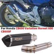 For Honda CBF600N CB600 CB600F Variation Hornet 600 Motorcycle Exhaust Escape Middle Link Pipe Muffl