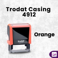 Trodat Stamp Case 4912 Orange | Self Ink Stamp Casing | Rubber Stamp Case