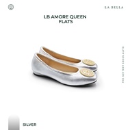 LA BELLA รองเท้าคัชชูหนังแกะ  รุ่น LB AMORE QUEEN FLATS - FORMAL