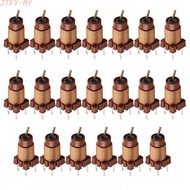 【JTFY】Ferrite Cores Set of Twenty with Range Adjustment from 0 6 to 1 7 uH for Devicesready stock