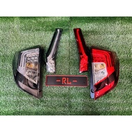 Honda jazz gk 2014 2015 2016 2017 2018 2019 2020 RS Style rear light bar tail fog lamp led gk5 bodyk
