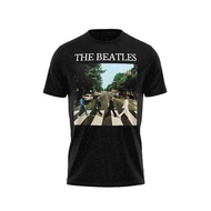 (READY STOCK XS-5XL)THE BEATLES ABBEY ROAD TSHIRTS BAND/PRINT SERAP