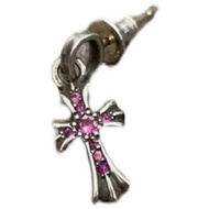 American Counter Genuine Chrome Hearts Chrome Hearts Pink Gemstone babyfat Earrings