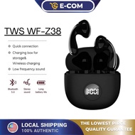 ECOM Z38 Wireless Sports Headset Bluetooth Earphone 5.0 TWS Waterproof Hifi with Led Microphone Nois
