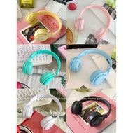 ♦Wireless Bluetooth Headset Binaural Folding Game Stereo Headset Macaron Headset Bluetooth Headset