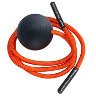 Tiger Ball 2.6 Foam Roller Ball + 47” Corded Rope – Deep Tissue Massage Ball: Feet, Legs, Neck, Back