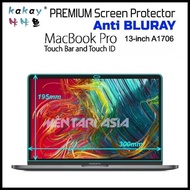Macbook Pro 13 A1706Screen Protector - Kakay Full Screen Anti-Bluray