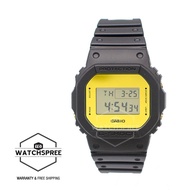 [Watchspree] Casio G-Shock Special Color Metallic Mirror Face Black Resin Band Watch DW5600BBMB-1D D